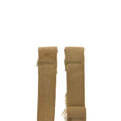 WWII U.S. M-1 Helmet Chinstraps with OD#3 Webbing