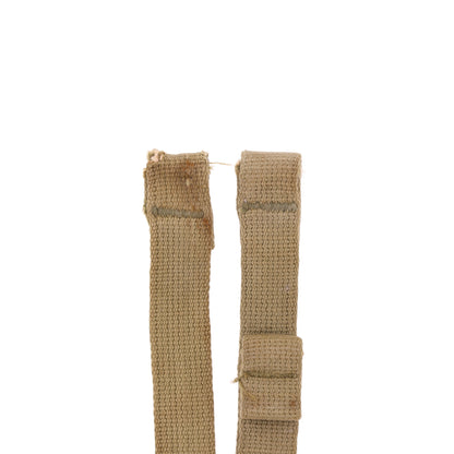 WWII U.S. M-1 Helmet Chinstraps with OD#3 Webbing