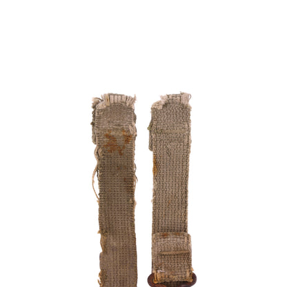 WWII U.S. M-1 Helmet Chinstraps with OD#3 Webbing
