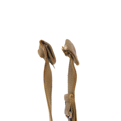 WWII U.S. M-1 Helmet Chinstraps with OD#3 Webbing