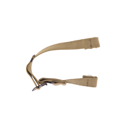 WWII U.S. M-1 Helmet Chinstraps with OD#3 Webbing