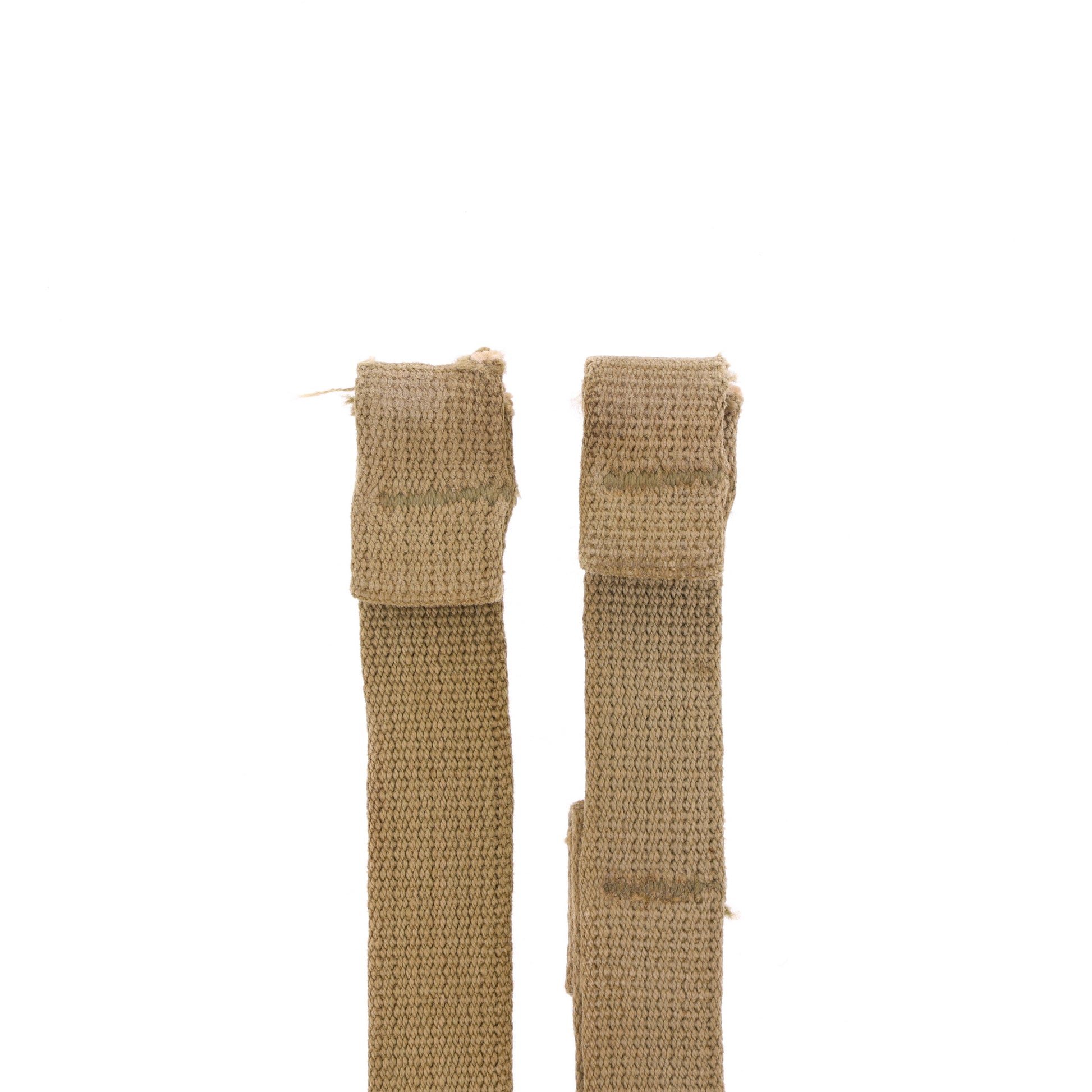 WWII U.S. M-1 Helmet Chinstraps with OD#3 Webbing