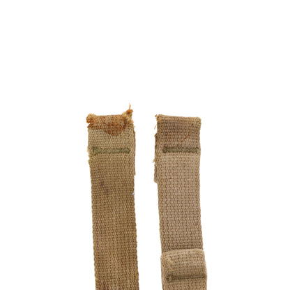 WWII U.S. M-1 Helmet Chinstraps with OD#3 Webbing