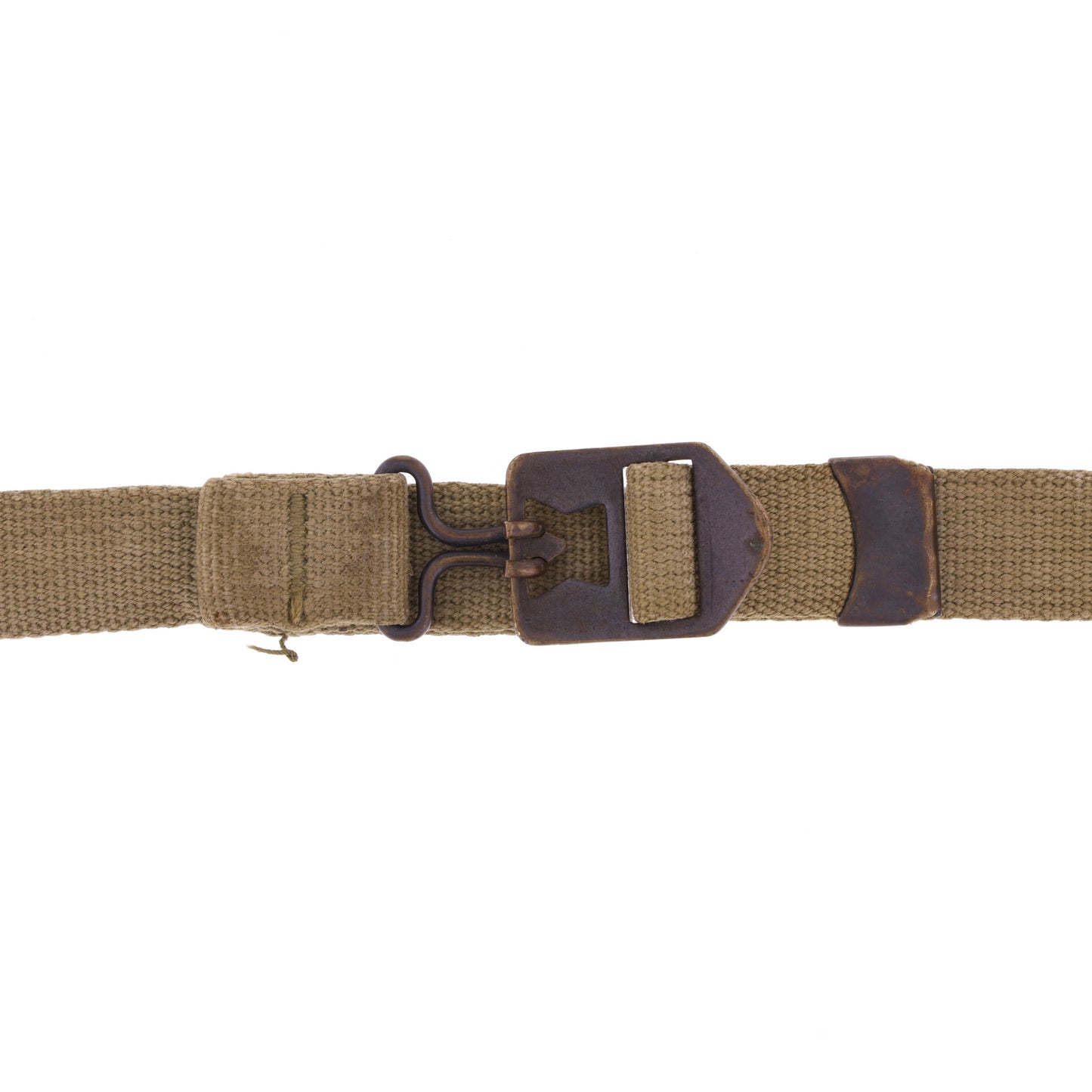 WWII U.S. M-1 Helmet Chinstraps with OD#3 Webbing