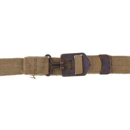 WWII U.S. M-1 Helmet Chinstraps with OD#3 Webbing
