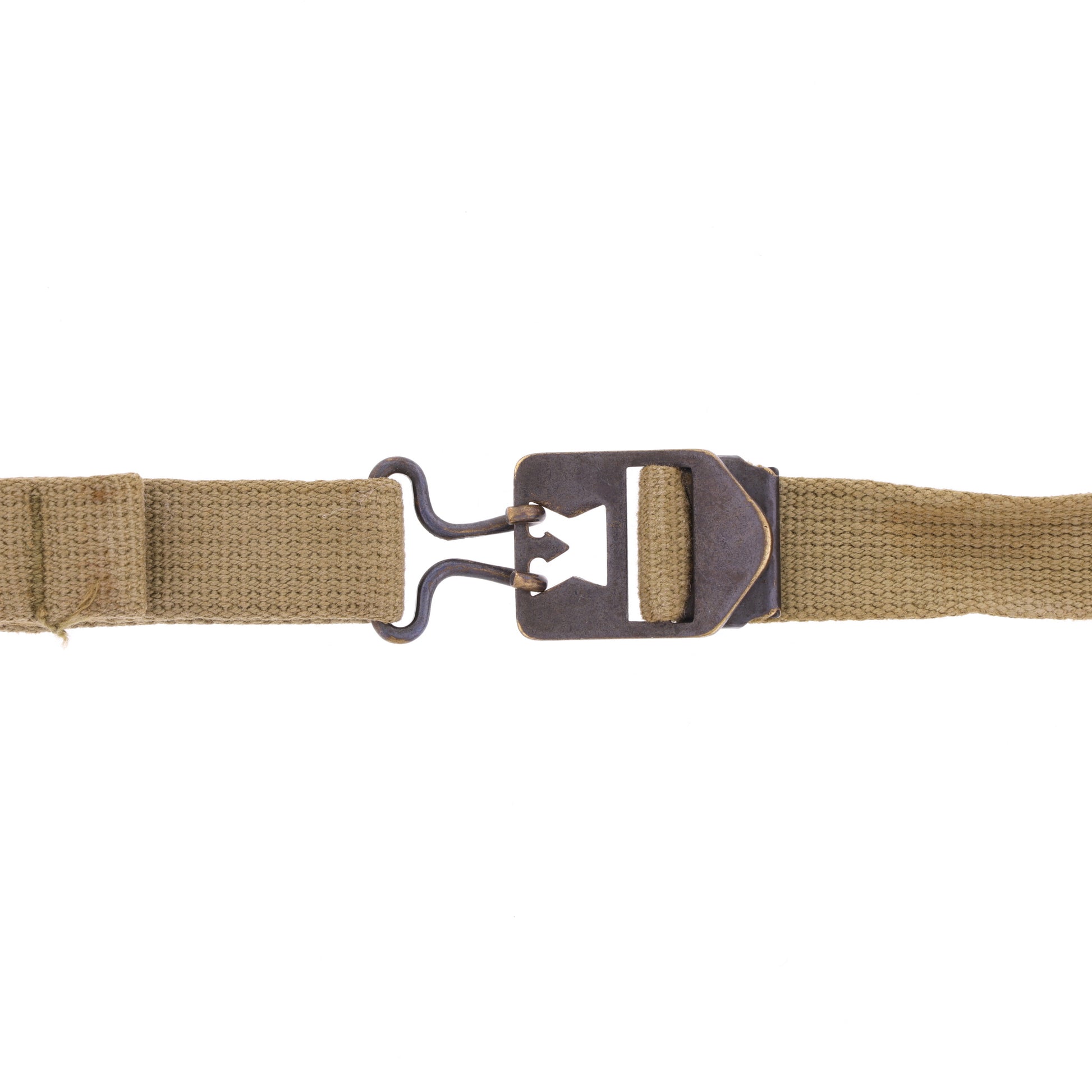 WWII U.S. M-1 Helmet Chinstraps with OD#3 Webbing