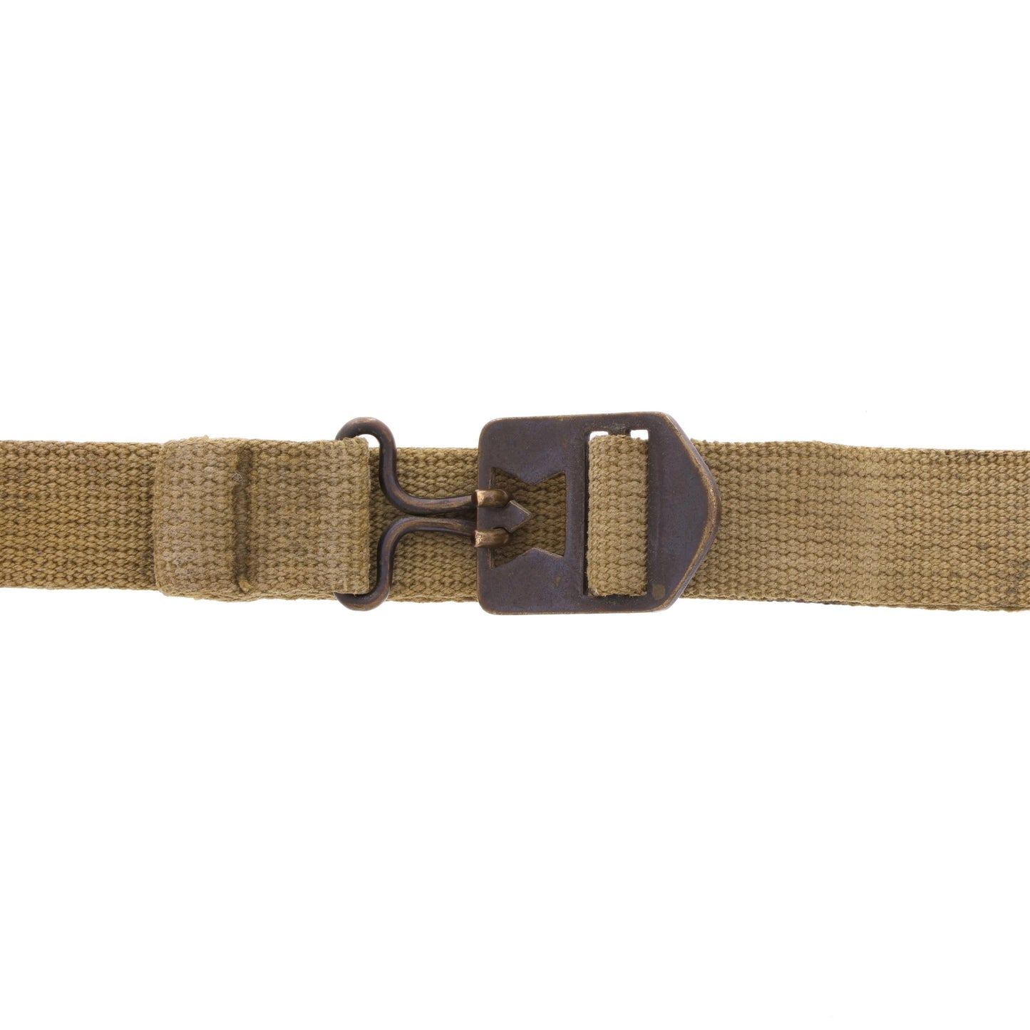 WWII U.S. M-1 Helmet Chinstraps with OD#3 Webbing