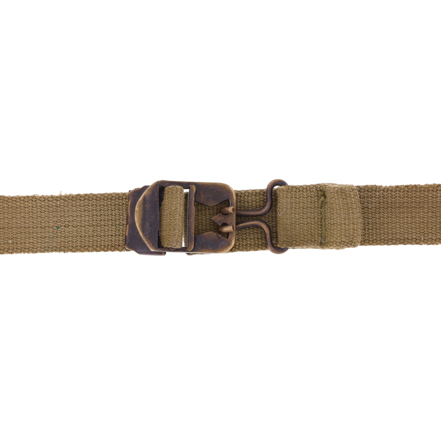 WWII U.S. M-1 Helmet Chinstraps with OD#3 Webbing