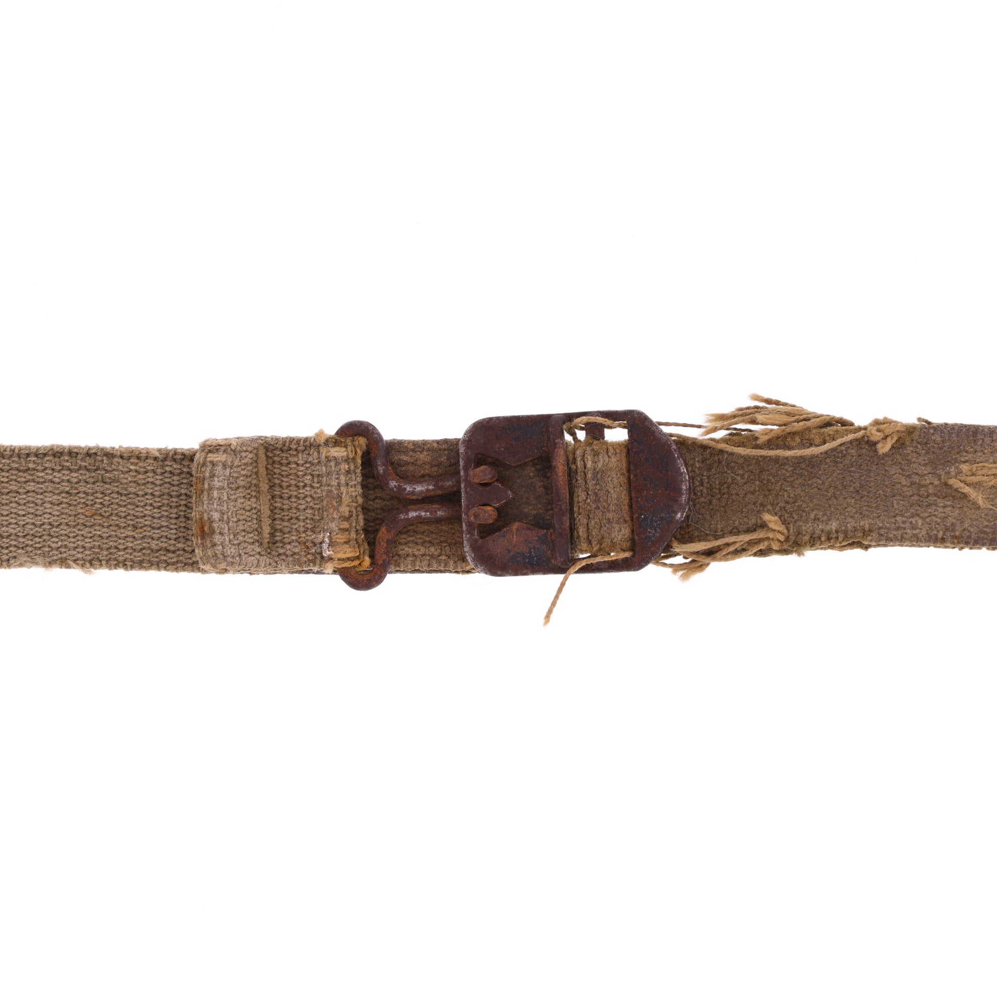 WWII U.S. M-1 Helmet Chinstraps with OD#3 Webbing