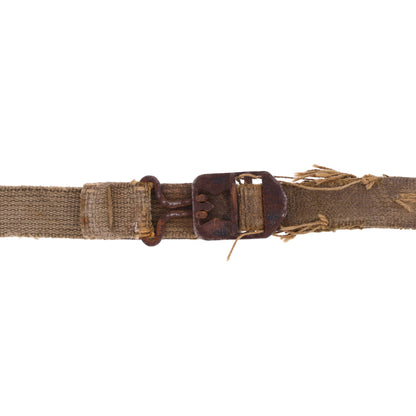 WWII U.S. M-1 Helmet Chinstraps with OD#3 Webbing