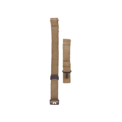 WWII U.S. M-1 Helmet Chinstraps with OD#3 Webbing