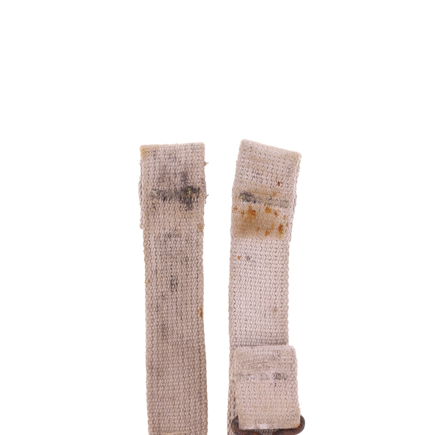 WWII U.S. M-1 Helmet Chinstraps with OD#3 Webbing