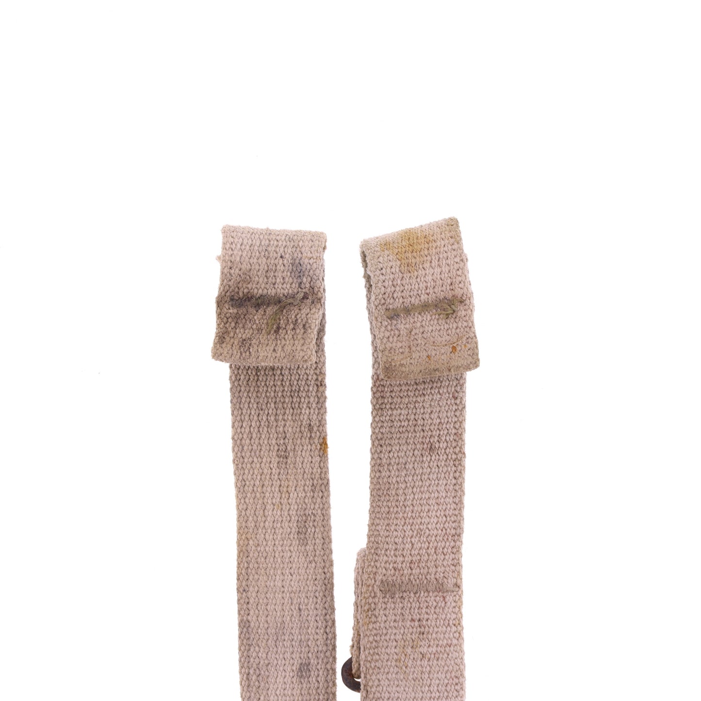 WWII U.S. M-1 Helmet Chinstraps with OD#3 Webbing