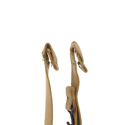 WWII U.S. M-1 Helmet Chinstraps with OD#3 Webbing