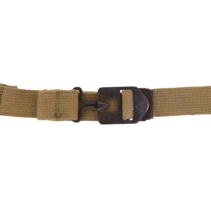 WWII U.S. M-1 Helmet Chinstraps with OD#3 Webbing