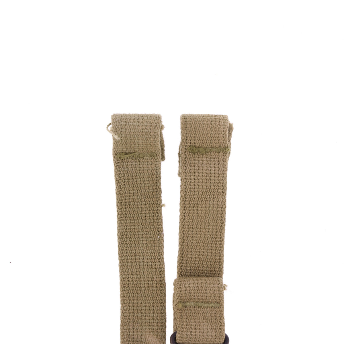 WWII U.S. M-1 Helmet Chinstraps with OD#3 Webbing