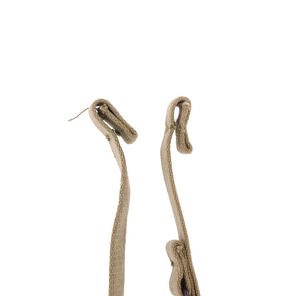 WWII U.S. M-1 Helmet Chinstraps with OD#3 Webbing