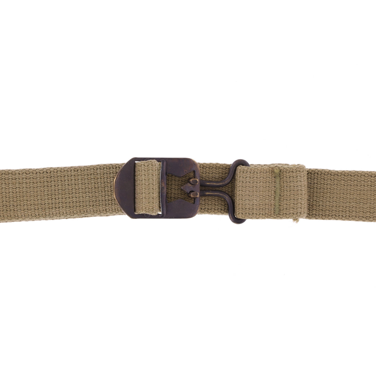 WWII U.S. M-1 Helmet Chinstraps with OD#3 Webbing