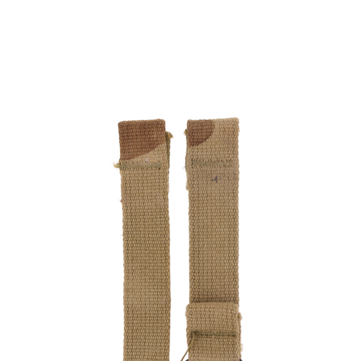 WWII U.S. M-1 Helmet Chinstraps with OD#3 Webbing