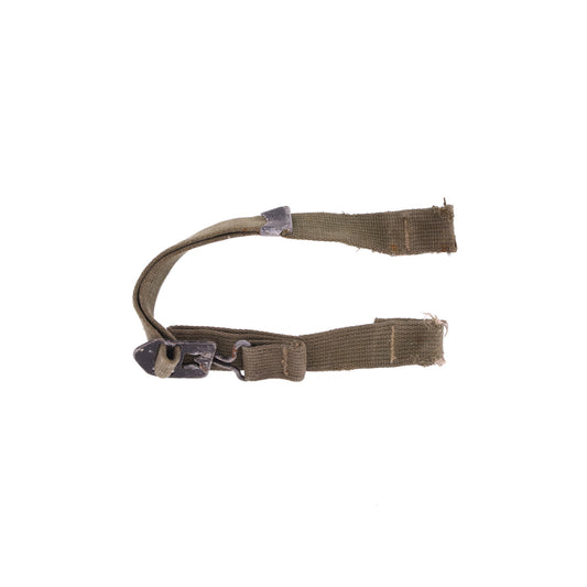WWII U.S. M-1 Helmet Chinstraps with OD#7 Webbing