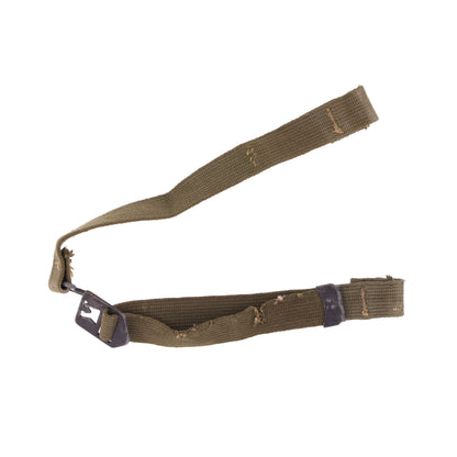 WWII U.S. M-1 Helmet Chinstraps with OD#7 Webbing