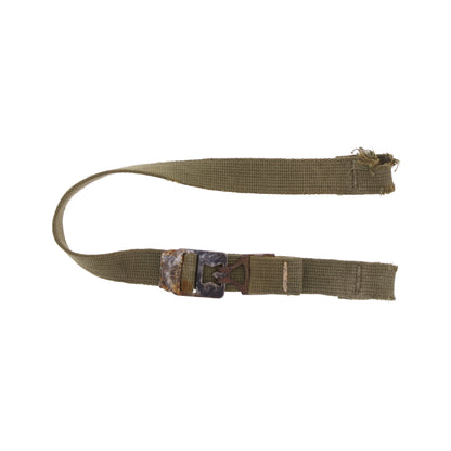WWII U.S. M-1 Helmet Chinstraps with OD#7 Webbing