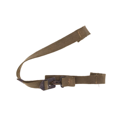 WWII U.S. M-1 Helmet Chinstraps with OD#7 Webbing