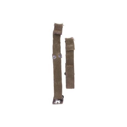 WWII U.S. M-1 Helmet Chinstraps with OD#7 Webbing