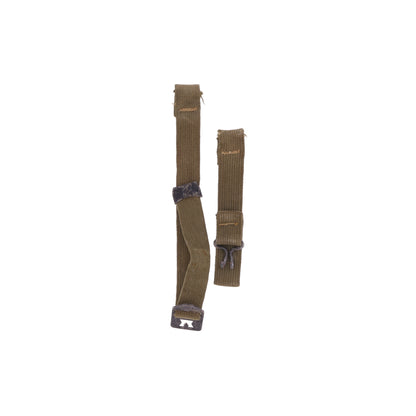 WWII U.S. M-1 Helmet Chinstraps with OD#7 Webbing
