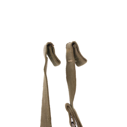 WWII U.S. M-1 Helmet Chinstraps with OD#7 Webbing