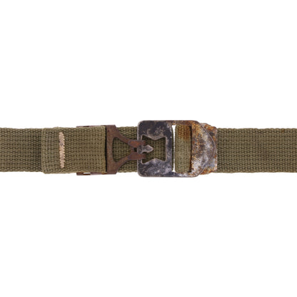 WWII U.S. M-1 Helmet Chinstraps with OD#7 Webbing