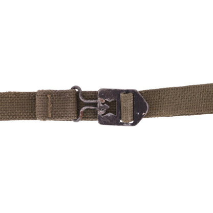 WWII U.S. M-1 Helmet Chinstraps with OD#7 Webbing