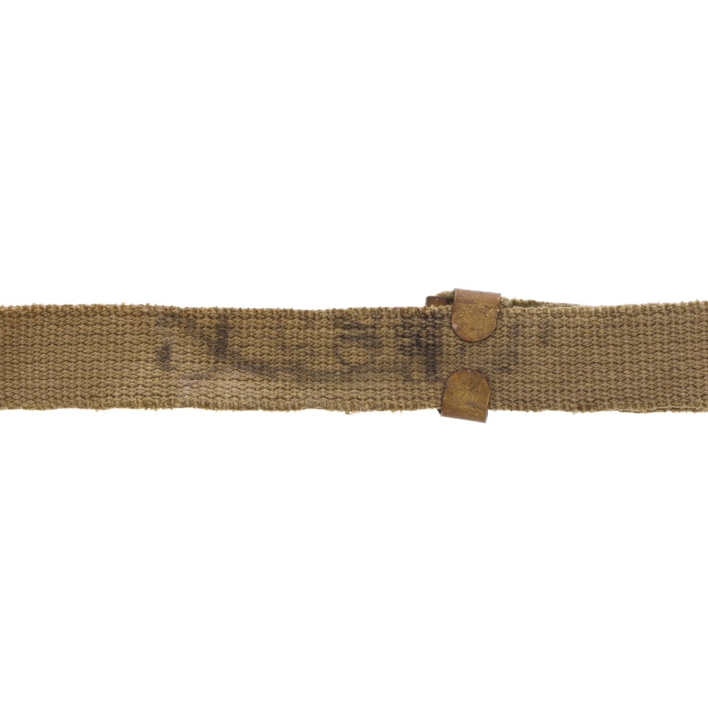WWII U.S. M-1 Helmet Chinstrap with OD#3 Webbing