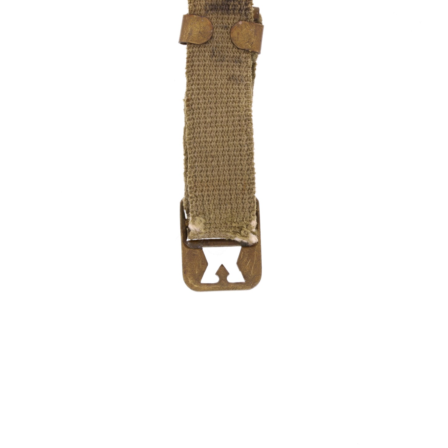 WWII U.S. M-1 Helmet Chinstrap with OD#3 Webbing
