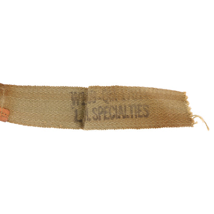 WWII U.S. M-1 Helmet Liner Headband by L. & N. Specialties Named to "Ed Haiflich"