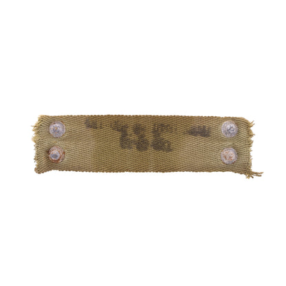 WWII U.S. M-1 Helmet Liner Neckband (Size Small)
