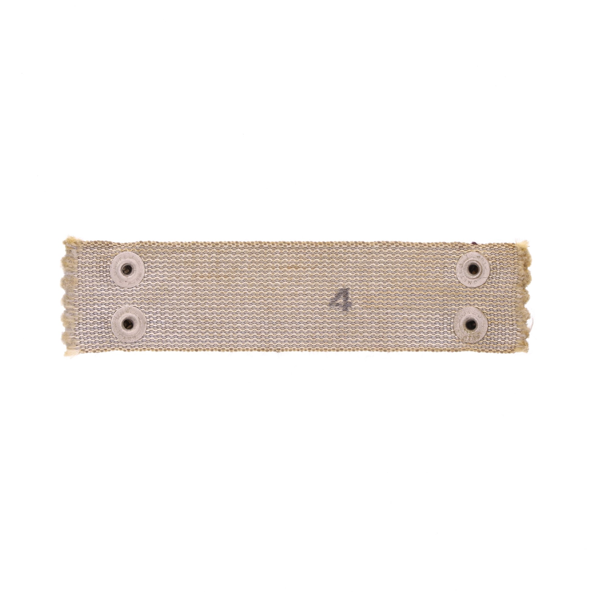 WWII U.S. M-1 Helmet Liner Rayon Neckband (Size 4)