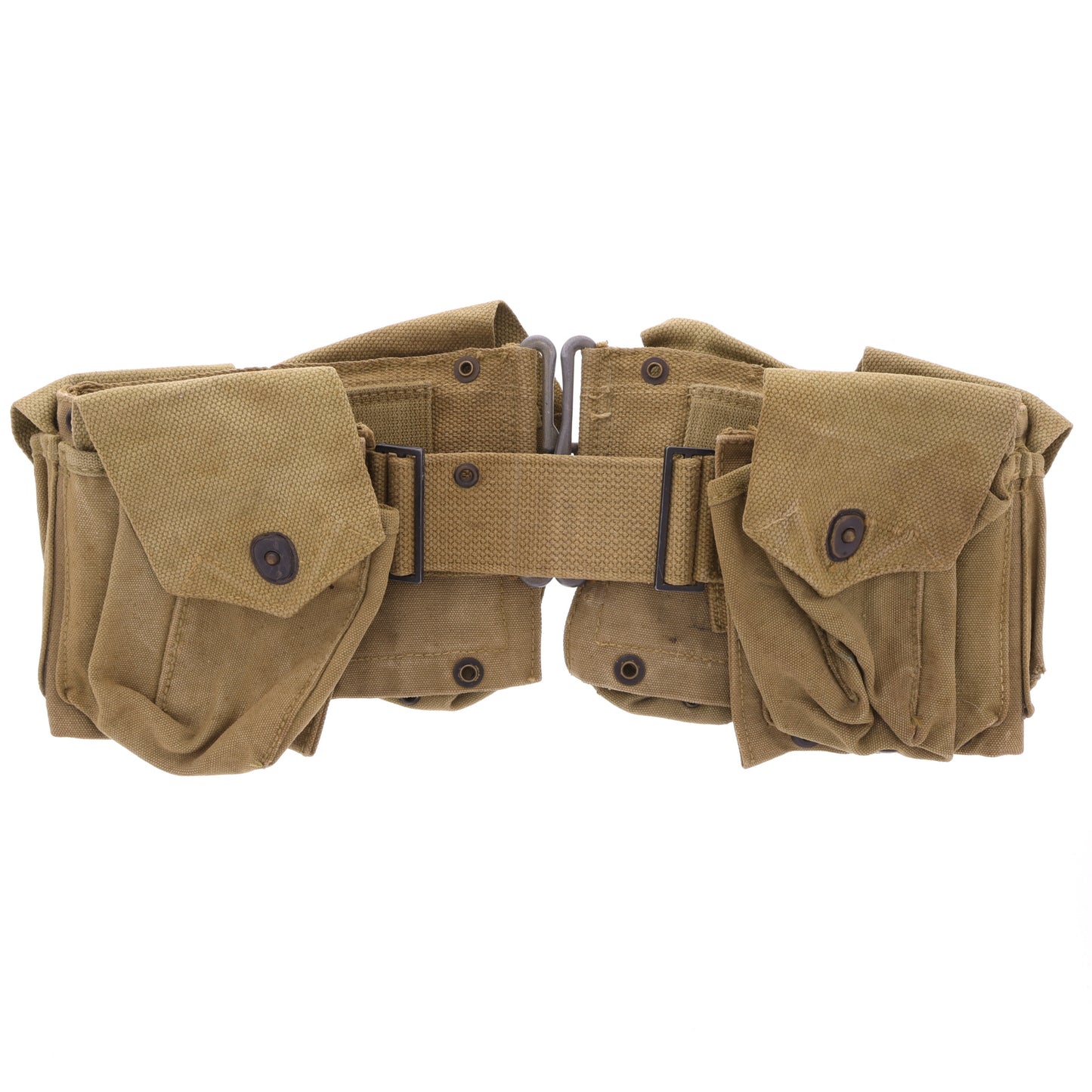 WWII U.S. Army M1937 Ammunition Belt for 1918A2 Browing Automatic Rifle by D. M. Shoe Co. (1942)