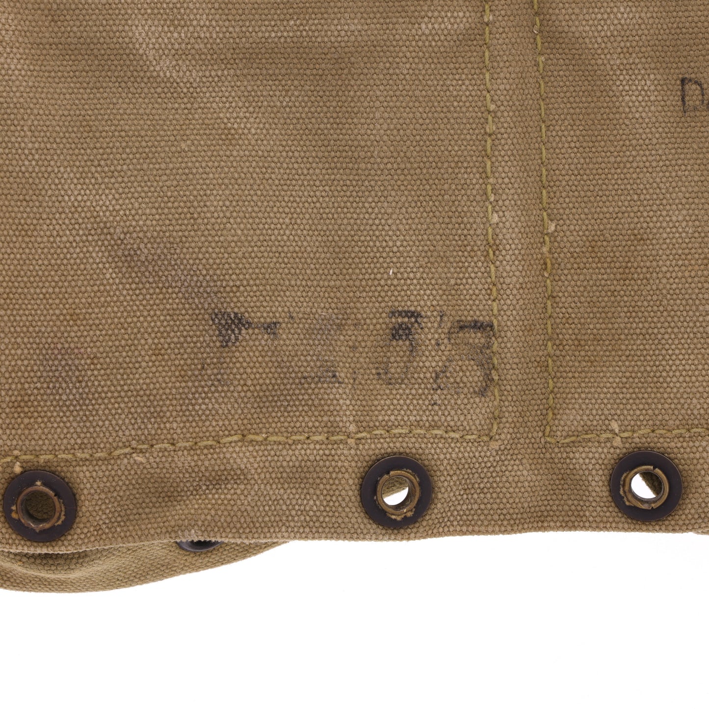 WWII U.S. Army M1937 Ammunition Belt for 1918A2 Browing Automatic Rifle by D. M. Shoe Co. (1942)