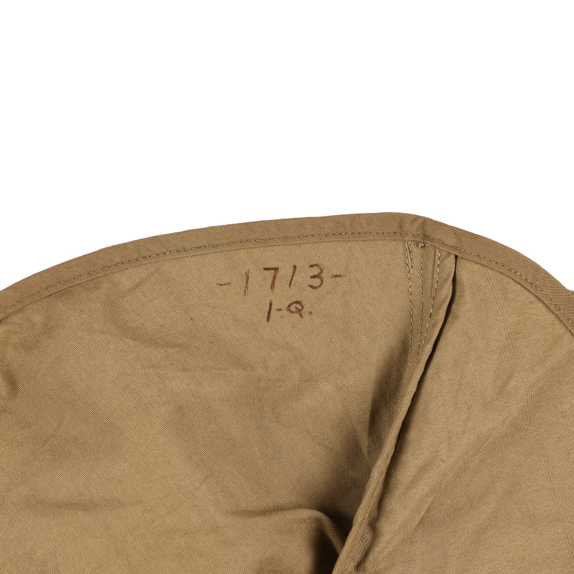 WWII U.S. M1941 Field Jacket Hood by Atlantic Sportswear Mfg. Co., Inc. Size Medium (1942)