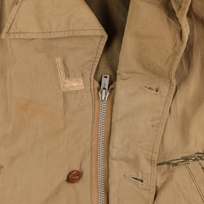 WWII U.S. M1941 Field Jacket Marked with Laundry Number