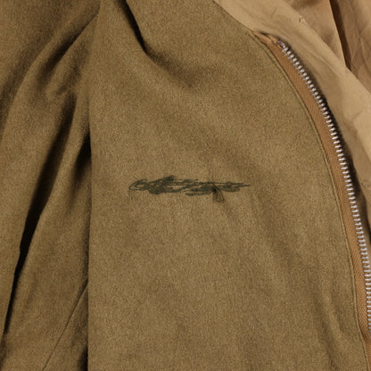 WWII U.S. M1941 Field Jacket Marked with Laundry Number
