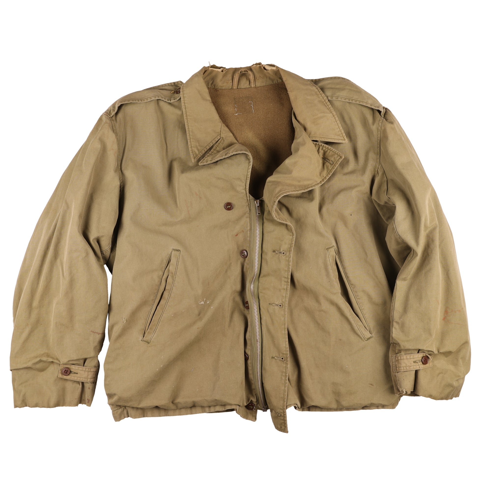 WWII U.S. M1941 Field Jacket Named to "JOHN P. DUNN"