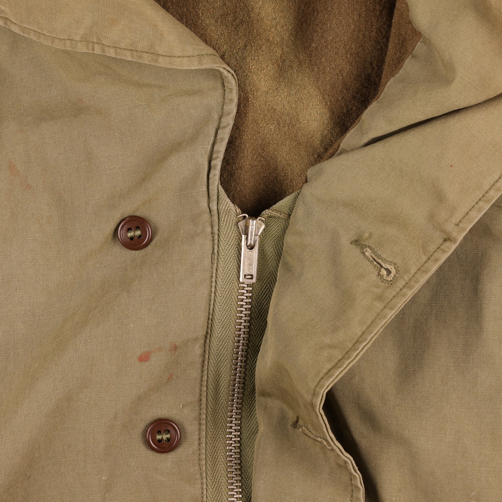 WWII U.S. M1941 Field Jacket Named to "JOHN P. DUNN"