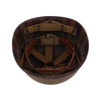 WWII U.S. MSA M-1 Helmet Liner with Headband & Neckband (1944-45)
