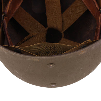 WWII U.S. MSA M-1 Helmet Liner with Headband & Neckband (1944-45)