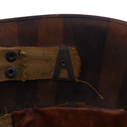 WWII U.S. MSA M-1 Helmet Liner with Headband & Neckband (1944-45)