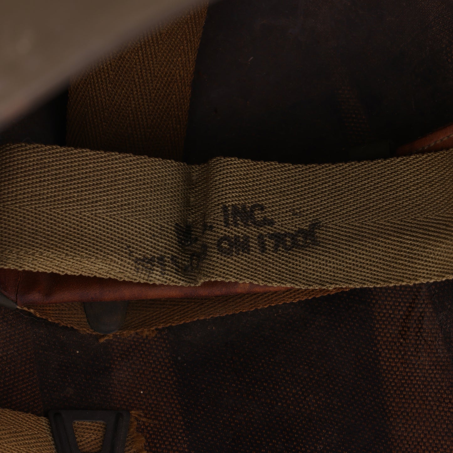 WWII U.S. MSA M-1 Helmet Liner with Headband & Neckband (1944-45)