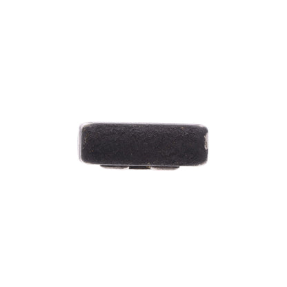 WWII U.S. Matawan "Wind-Master" Lighter with Black Crackle Finish & Sterling Silver Capt.'s Rank Pin Identified to Capt. Marcella V. Brandyberry