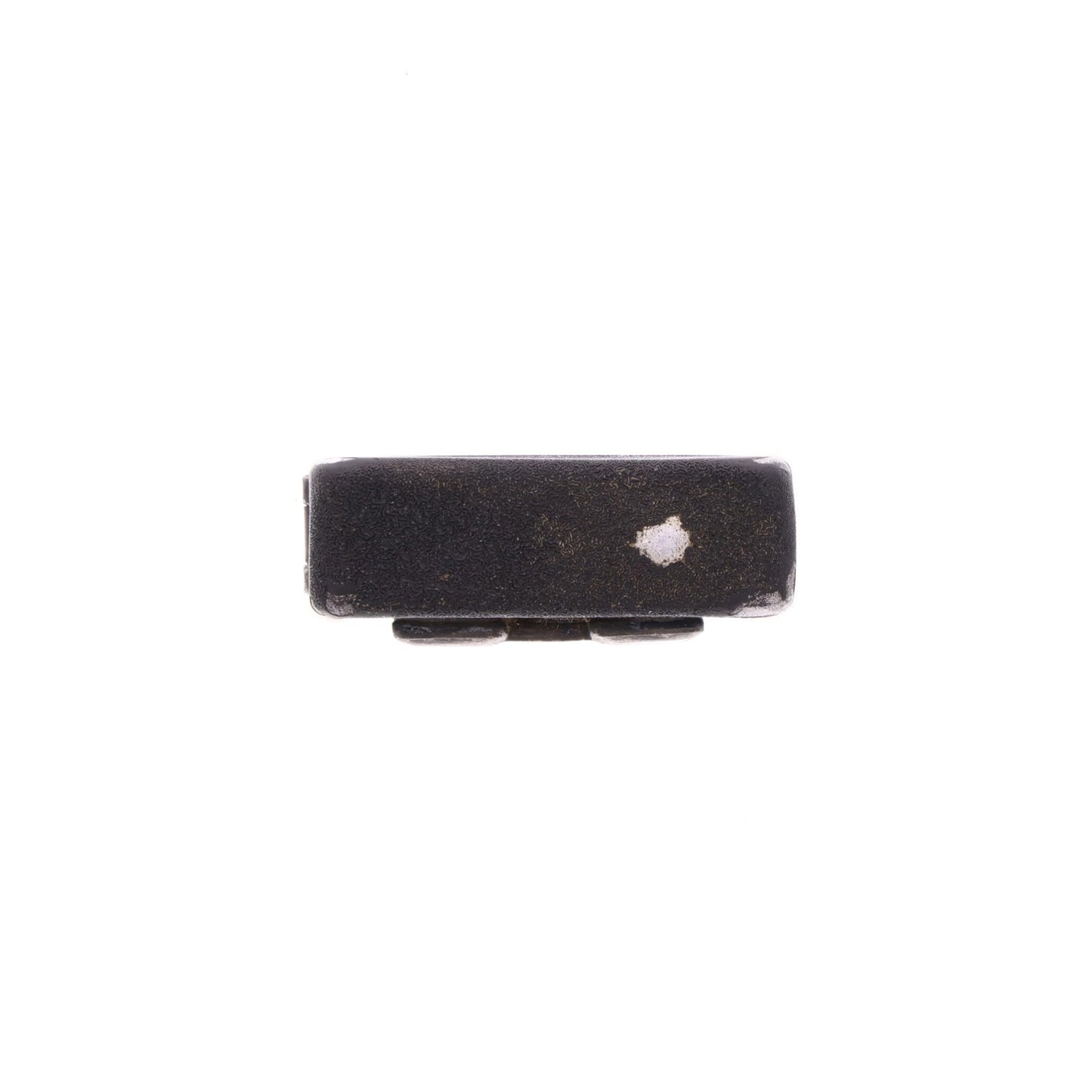 WWII U.S. Matawan "Wind-Master" Lighter with Black Crackle Finish & Sterling Silver Capt.'s Rank Pin Identified to Capt. Marcella V. Brandyberry